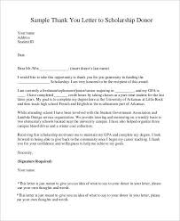 Scholarship Thank You Letters Examples Lovely Sample Scholarship Thank You Lette In 2020 Thank You Letter Examples Scholarship Thank You Letter Thank You Letter Sample