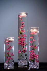 Submersible Pink Light Pink Red Yellow Star Flower Floral Etsy Wedding Floral Centerpieces Floating Candle Centerpieces Candle Centerpieces