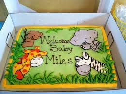 Bolo Safari Decorado Modelos Passo A Passo E De 50 Fotos Zoo Baby Shower Safari Baby Shower Cake Animal Baby Shower