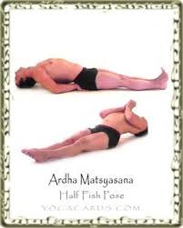 Fish Pose Called Matsyasana See Many Yoga Pictures And An Explanation Fish Pose Yoga Pictures Poses