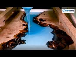 Search for resin coffee table now! How To Make A Resin River Table Using Clear Epoxy Casting Resin Youtube