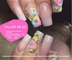 De todos los diseños de uñas basadas cítricos que he visto, estos diseños quizá sean los que más me han impresionado. Proximos Cursos Taller De 3d 2 Unas Acrilicas Esteli Facebook