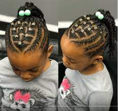 Use a length of pipe cleaner suitable for the size of your doll. Top Nigerian Kids Hairstyles For School 2020 Isishweshwe Kids School Hairstyles Kids Hairstyles Hair Styles