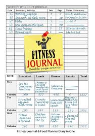 Fitness Journals Fitness Journal Fitness Journal And Food Planner Diary In One 12 Month Diet And Fitness Journal Paperback Walmart Com Fitness Journal Fitness Diary Workout Log