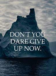 You just can't beat the person who won't give up. ―babe ruth. Never Give Up Home Facebook