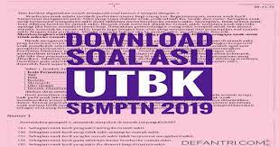 Ingat, selangkah lagi kamu akan memasuki ptn impian. Download Soal Asli Utbk Sbmptn Tahun 2019 Kelompok Tps Dan Tka Saintek Defantri Com
