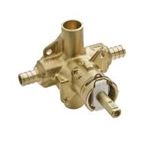 Moen 1 2 In Brass Pex In Line Rough In Valve 2580 Shower Valve Moen Shower Diverter Valve