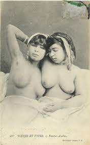 North Africa Beauty arab nude harem Women original 1910s photo Postcard |  eBay