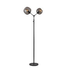 Product title mainstays 58 rice paper shade floor lamp, black finish large average rating: 71 5 Ashton Collection Tall Floor Lamp Black Includes Led Light Bulb Adesso Target