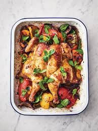 Harissa Chicken Traybake Jamie Oliver Chicken Recipes Recipe In 2020 Harissa Chicken Jamie Oliver Chicken Jamie Oliver 5 Ingredients