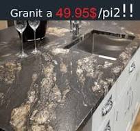 Comptoir cuisine en quartz - granit | a partir de 49.95$/pi2