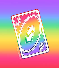 Uno reverse card uno reverse. Reverse Card White Rainbow Poster By Thatistt In 2021 No You Uno Reverse Card Reverse Cards