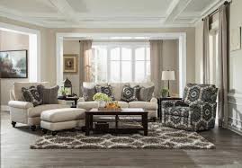 Westchester 3232 Soft Linen Feather Blend Sofa Set With Images Living Room Furniture Styles Jackson Furniture Ashley Furniture Living Room