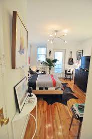 Evan S Modern Cozy Manhattan Studio Small Apartment Interior Interior Design Apartment Small Apartment Interior
