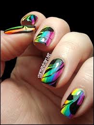 Bebe agua antes de leer esta nota. Stormandstars Net Somewhere Over The Rainbow Watermarble Rainbow Nails Nail Art Designs Nail Designs