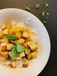 Tofu Marine A L Ananas Les Zackardises Par Zachary Barde Recette En 2020 Tofu Marine Recette Tofu Tofu