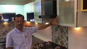 Etching can be done evenly over an entire piece, or areas of the glass may be one of the challenges with glass partition walls in office spaces is privacy. Aluminum Profile For Kitchen Cabinet Youtube