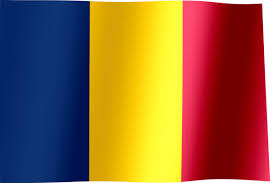 There is a simpler portuguese coat of arms that is vertically centered at the junction of the shapes. Chad Flag Gif All Waving Flags