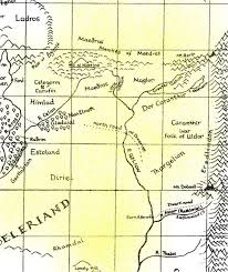 Where is gondolin what happened there in the lord of the. Early Map Depicting The March Of Maedhros In Beleriand Middle Earth J R R Tolkien Blog