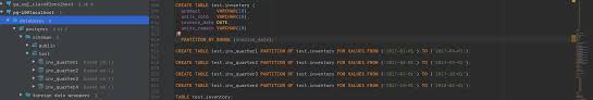 Parent Table Not Showing With Native Partitioning Postgresql V10 Ides Support Intellij Platform Jetbrains