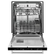Dishwashers from kitchenaid thoroughly clean your dirty dishes after your culinary creations. Kitchenaid 24 In Kdte254ewh2 Top Control Dishwasher In White With Stainless Steel Tub