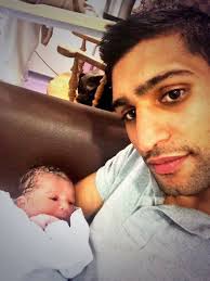 Amir Khan His Daughter Lamysah Celebrity Kids Faryal Makhdoom Ufc Fighters