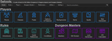 Ultimate Guide to 5e Tools for D&D 5th Edition Players and DMs