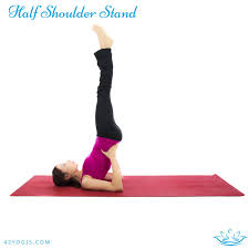Pitta Pacifying Yoga Poses From Yogi Cameron 42yogis Shoulder Stand Yoga Moves Yoga Poses