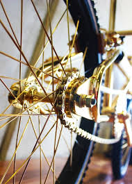 Golden Chain Vintage Bmx Bikes Bmx Bike Parts Golden Bike