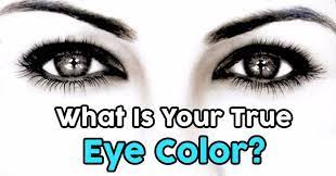 Eye color can also change depending on the light. What Is Your True Eye Color Quizdoo