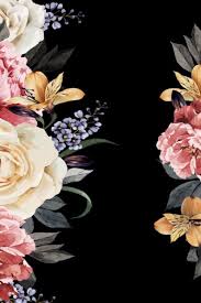 Best Black Wallpaper Hd 4k Free Downloads Flower Iphone Wallpaper Black Background Wallpaper Iphone Homescreen Wallpaper