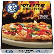 Amazon Com Unicook Heavy Duty 15 Round Ceramic Pizza Grilling Stone Baking Stone Pizza Pan Perfect For O Best Pizza Stone Crispy Pizza Crust Crispy Crust
