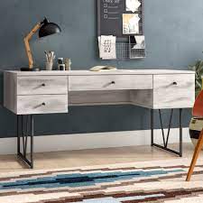 Shop for writing desk office desks and other home office products at bhg.com shop. Gray Writing Desks You Ll Love In 2021 Wayfair