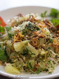 Burmesischer Pomelo Salat Leckere Salate Leckere Vegetarische Rezepte Rezepte