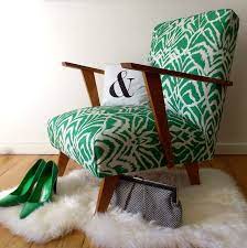 Wild Ikat Emerald Armchair Family Room Accent Chair Furniture Comfy Chairs