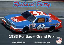 1968 pontiac grand prix hardtop. Nascar 83 Winner Pontiac Grand Prix Richard Petty Model Car Hobbysearch Model Car Kit Store