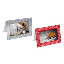 Use an idea from your imagination i'm showing you the steps in making one of my favorite watercolor christmas cards, made back in 1989, (wow, that makes me feel old!) Photo Insert Christmas Cards Red Silver Make Your Own Aperture Frame Insert