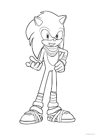 Sonic the hedgehog coloring pages pdf sheets free printables book yoshi minecraft a boy tails balloons golfrealestateonline. Sonic Boom Coloring Pages Games With Its Brown Scarves Printable 2021 1138 Coloring4free Coloring4free Com