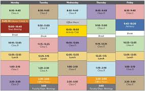 The New Schedule High School Guide Copy High School Schedule School Schedule High School Classes