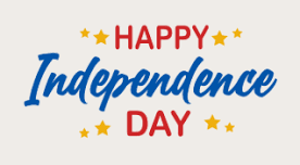 Closed for Independents Day