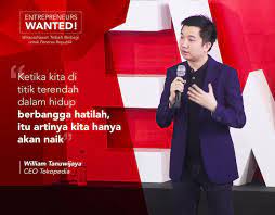 Tanuwijaya represents indonesia as young global leader at world economic forum. Kantor Staf Presiden On Twitter Prinsip Pantang Menyerah Merupakan Salah Satu Kunci Sukses Menurut Liamtanu Tokopedia Yg Dipaparkannya Di Its Surabaya Kspgoestoschool Https T Co Qoruj1s9cl