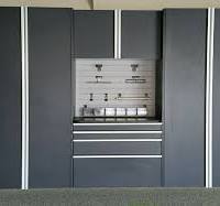 Powder Coated Garage Cabinets - Garaginization - Las Vegas ...