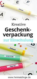 Ideen Fur Die Einschulung Was Kommt In Die Schultute Heimatdinge Geschenk Einschulung Geschenke Einschulung