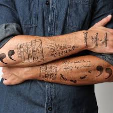 Bookworm Temporary Tattoo Set Of 14 Inspiration Tattoos Sozlu Dovmeler Kitap Dovmesi