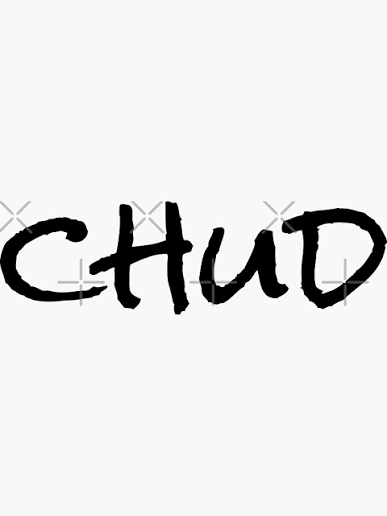 CHUD" Sticker for Sale by upvote | Redbubble