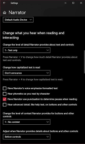 On your windows 10 pc, go to settings > ease of access > narrator > voice. How To Have Your Computer Read Text Aloud