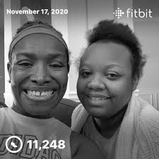 Progress photo! Been working hard with Turbofire and walking!