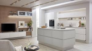 Many kitchen decorating ideas are moving away from the cozy and shabby chic look and more towards the modern minimalist and clean look. 100 Beautiful Kitchens Howdens