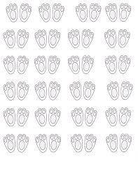 Free bunny feet template clipart easter templates bunny ears template bunny paws. Printable Bunny Feet Bunny Jpg 618 800 Royal Icing Templates Royal Icing Transfers Royal Icing