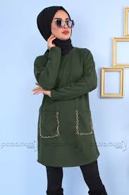 Pazarium Com Tr Adli Kullanicinin Tesettur Tunik Modelleri Panosundaki Pin Moda Stilleri Triko Tunik